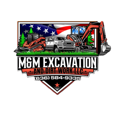 M & M Excavation Logo